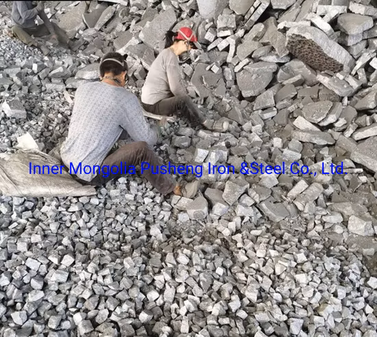 メーカー供給高品質アルミニウム フェロシリコン 75 合金フェロシリコン塊のキログラムあたりの価格