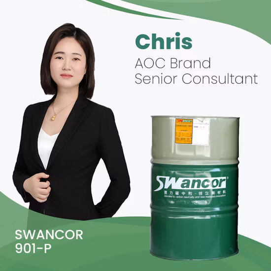 Swancor 901 ビニルエステル樹脂、ガラス繊維パイプ、貯蔵タンク、排煙脱硫、鉄鋼産業、化学産業、石油化学産業用