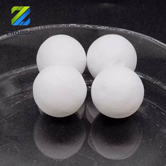 メーカー最低価格耐火物 68% 75% 80% 92% 不活性 Al2O3 研削研磨ボールミル用高アルミナセラミックボール
