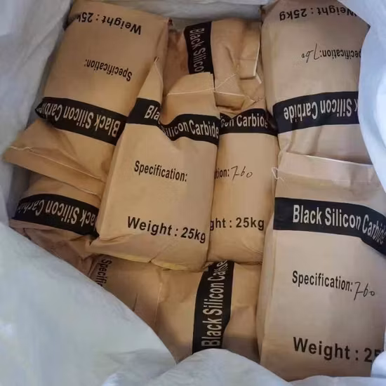 炭化ケイ素黒色炭化ケイ素グリットパウダー微粉末